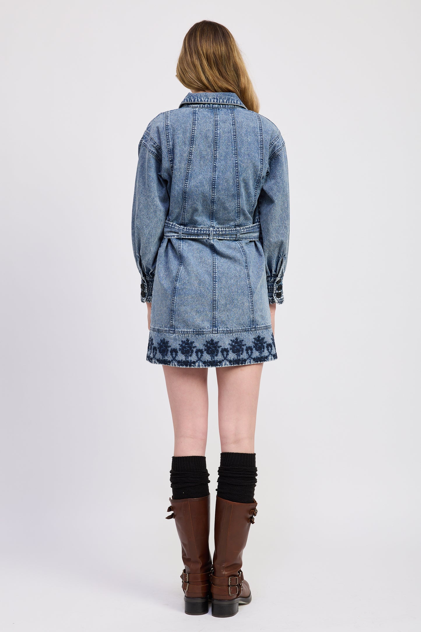 Elodie Mini Shirt Dress