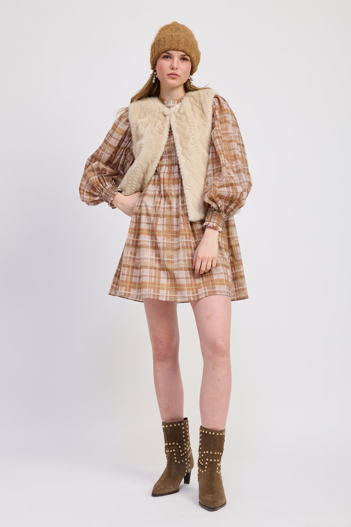 Nevaeh Vegan Fur Vest