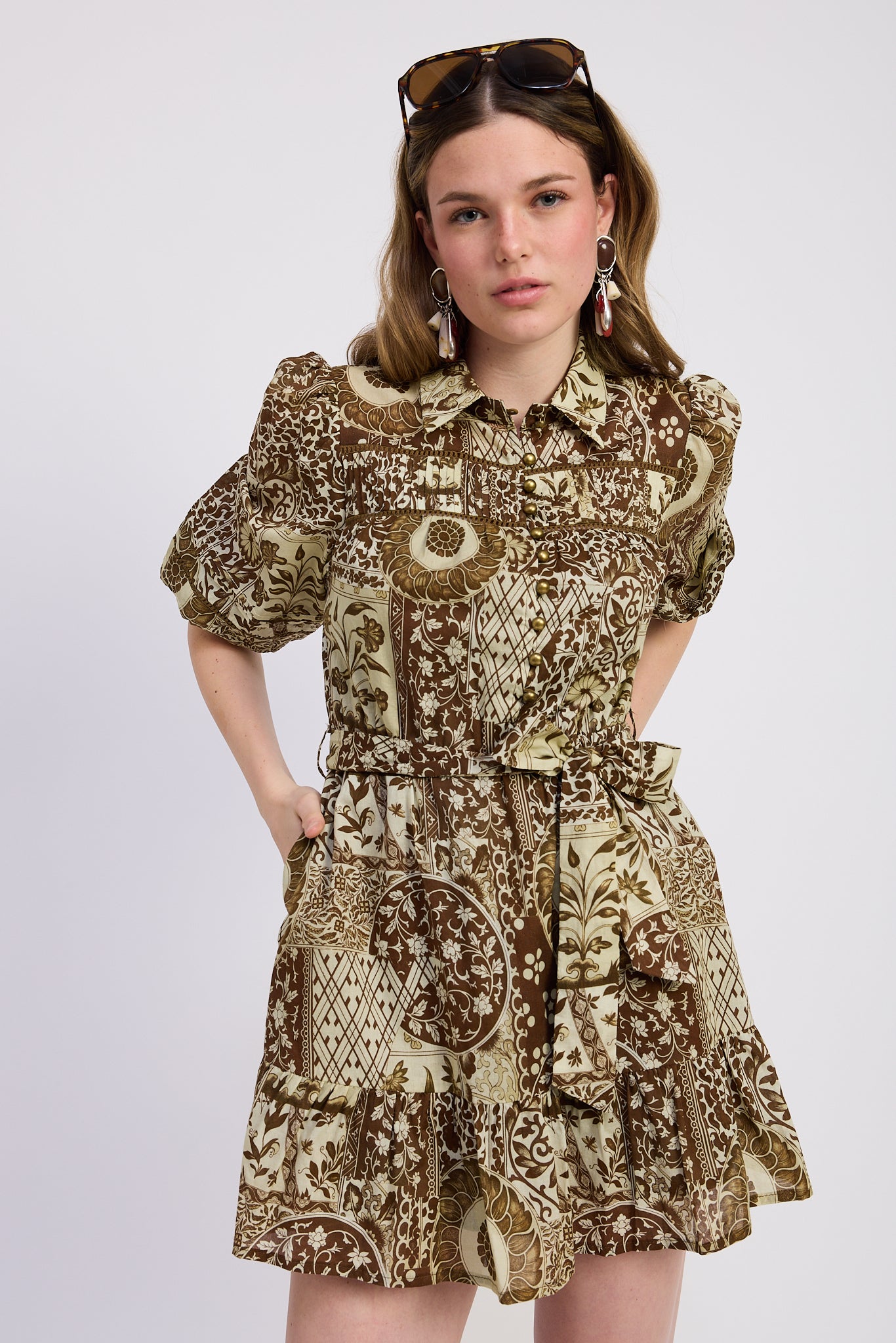 Mirabella Mini Shirt Dress