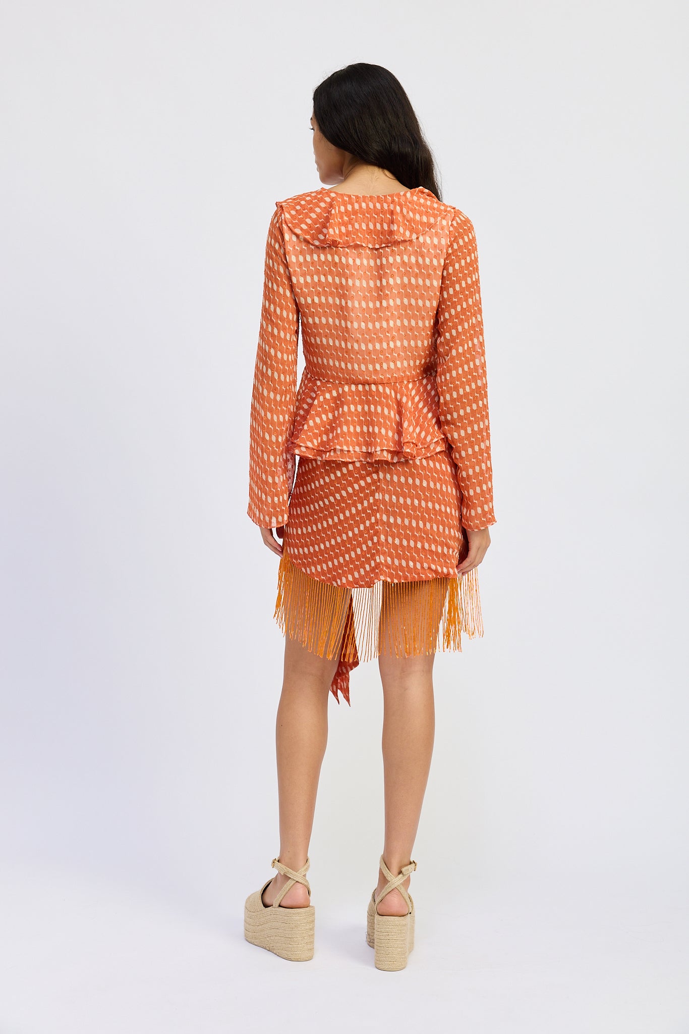 Lex Fringe Mini Skirt