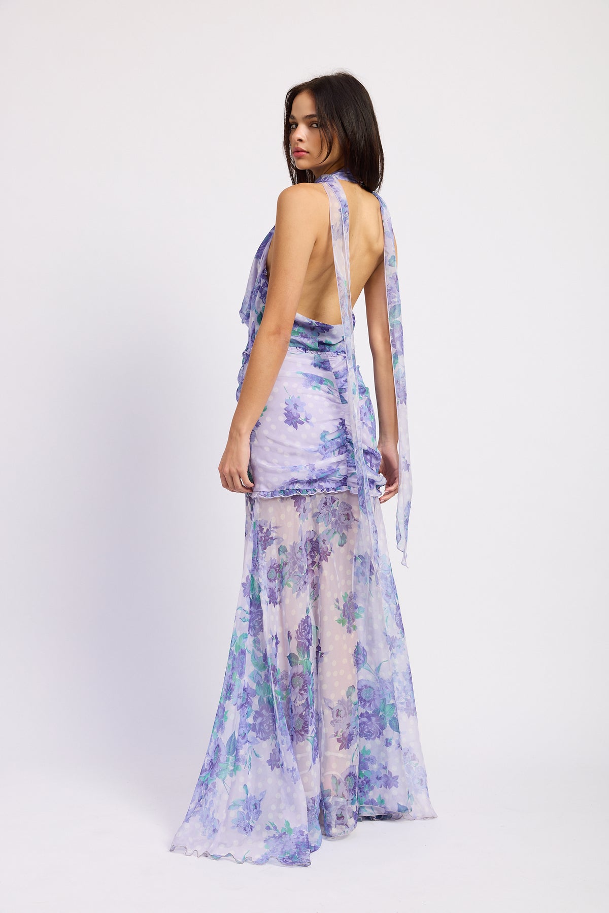 Brady Ruched Maxi Dress