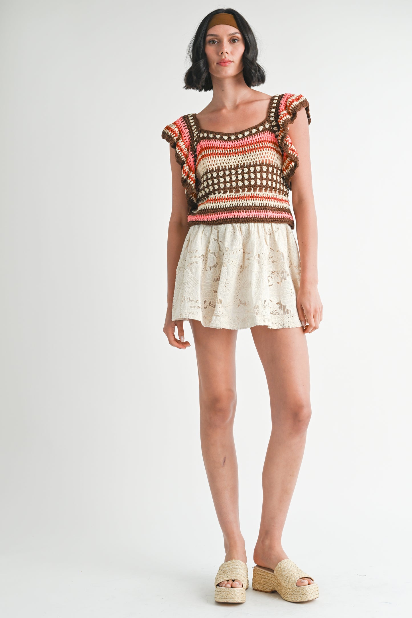 Mireille Crochet Top