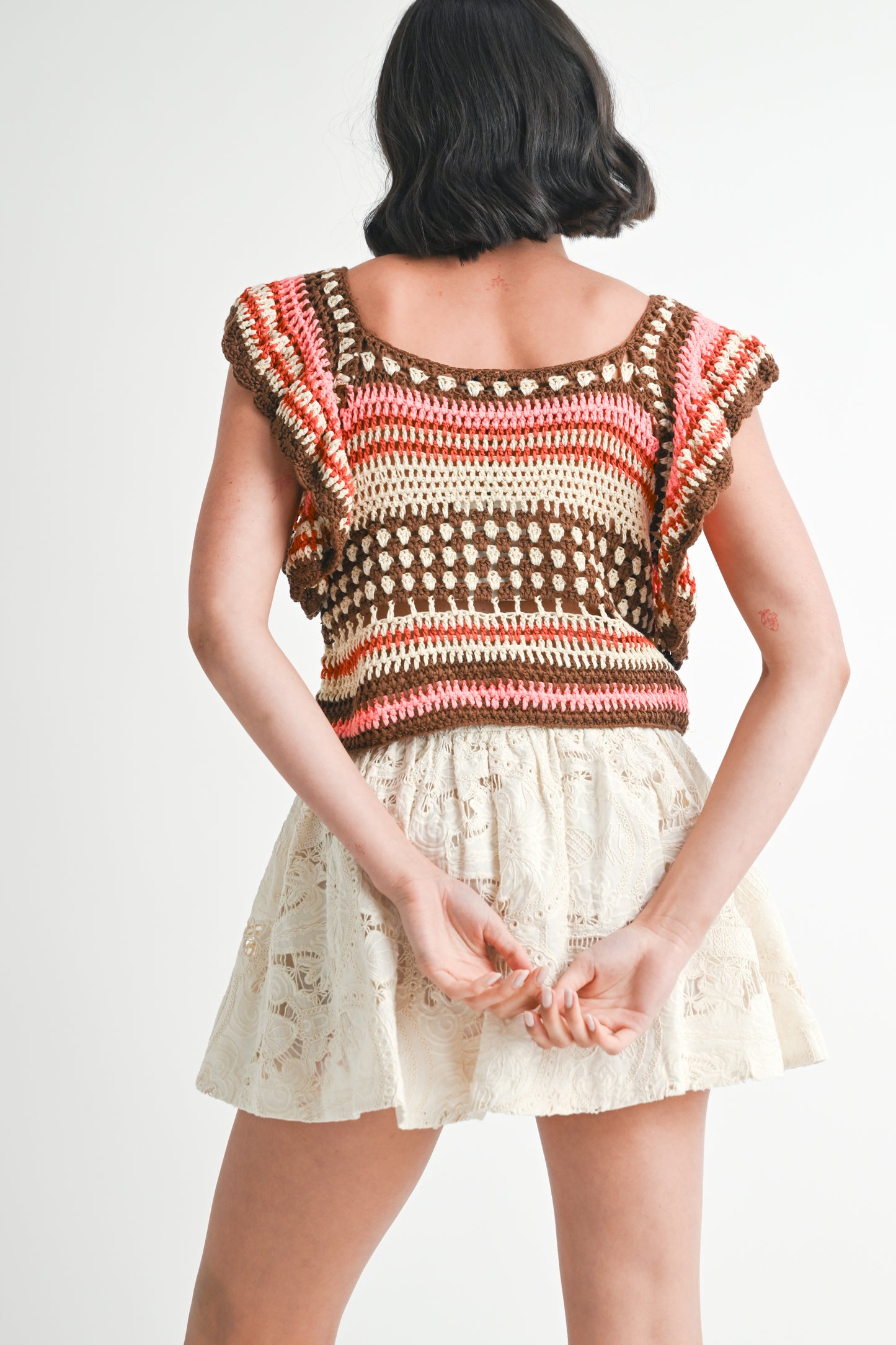 Mireille Crochet Top