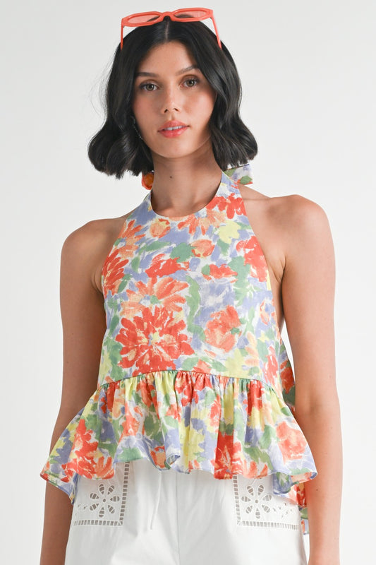 Clementine Halter Top