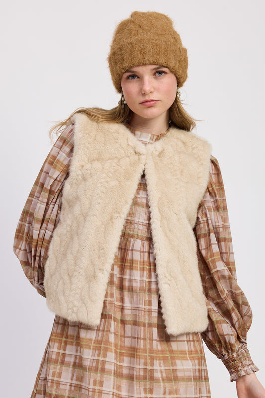 Nevaeh Vegan Fur Vest