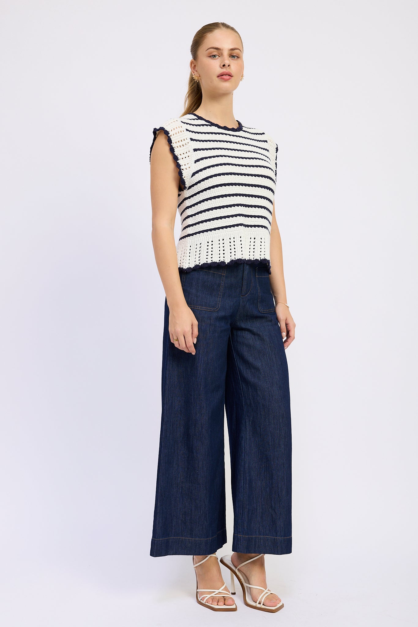 Tessa Denim Culotties