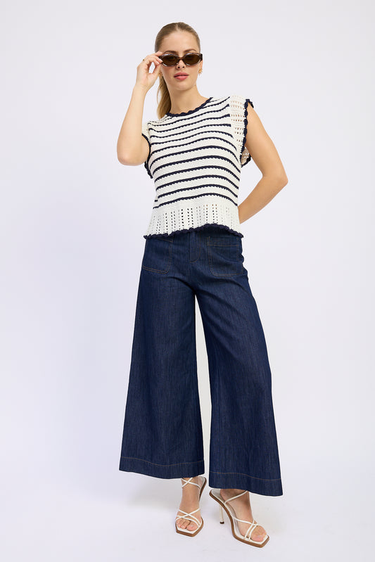 Tessa Denim Culotties