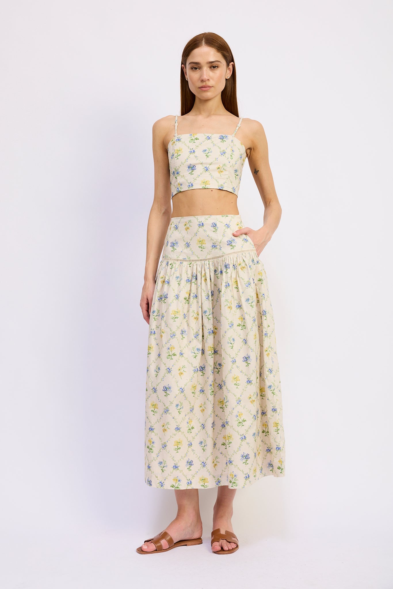 Capri Midi Skirt