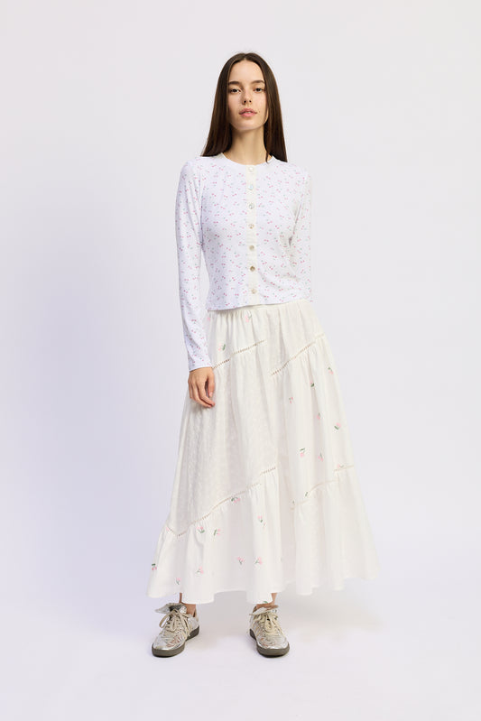 Roselle Midi Skirt