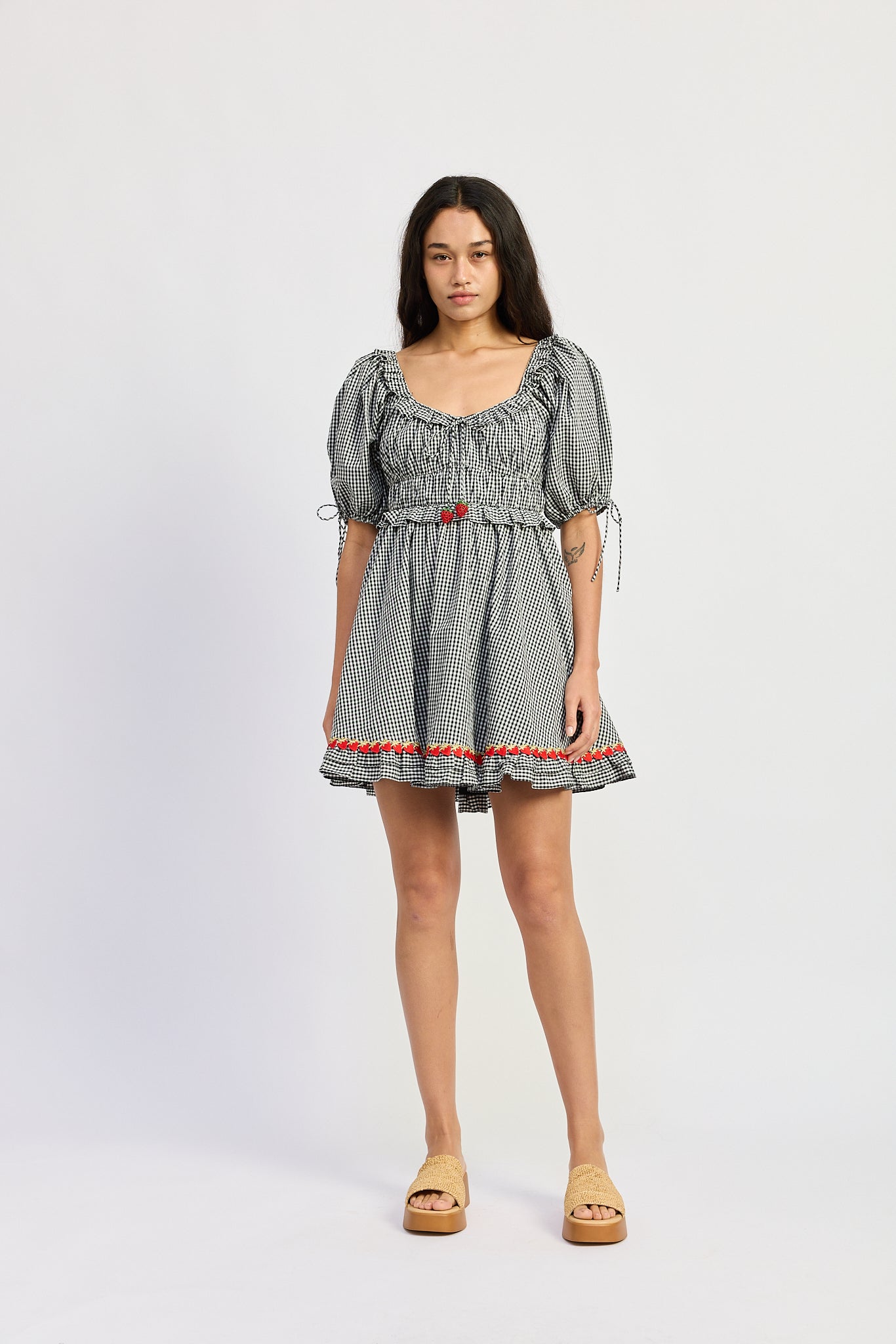 Emmie Babydoll Mini Dress