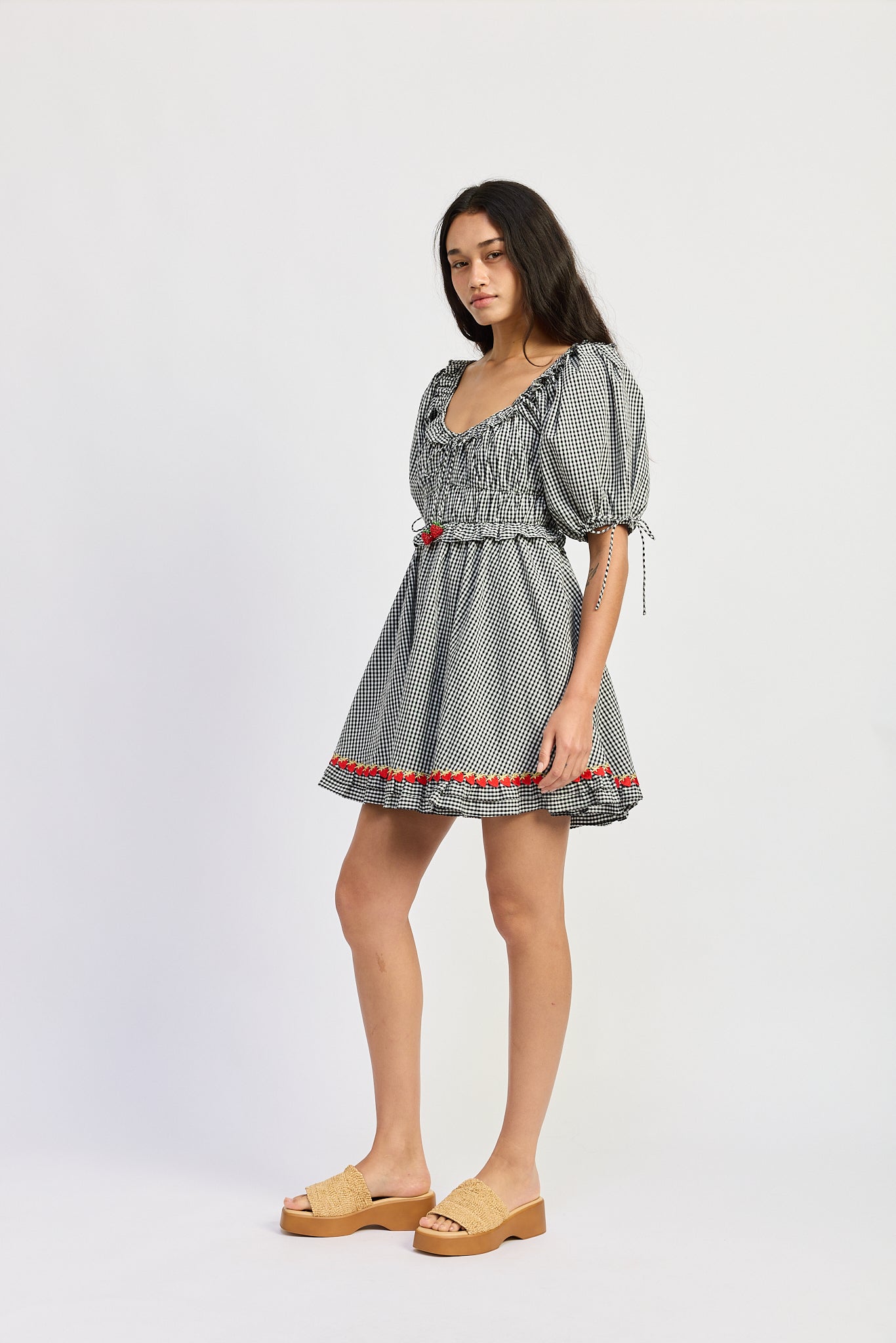 Emmie Babydoll Mini Dress