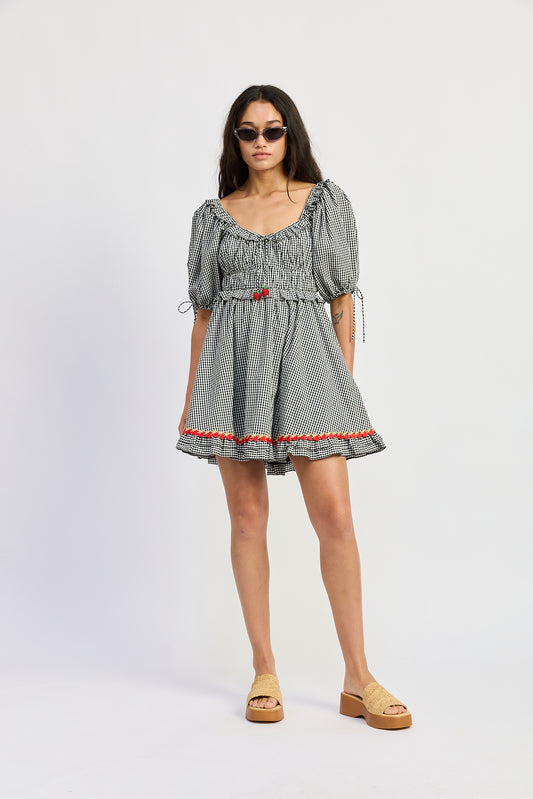Emmie Babydoll Mini Dress