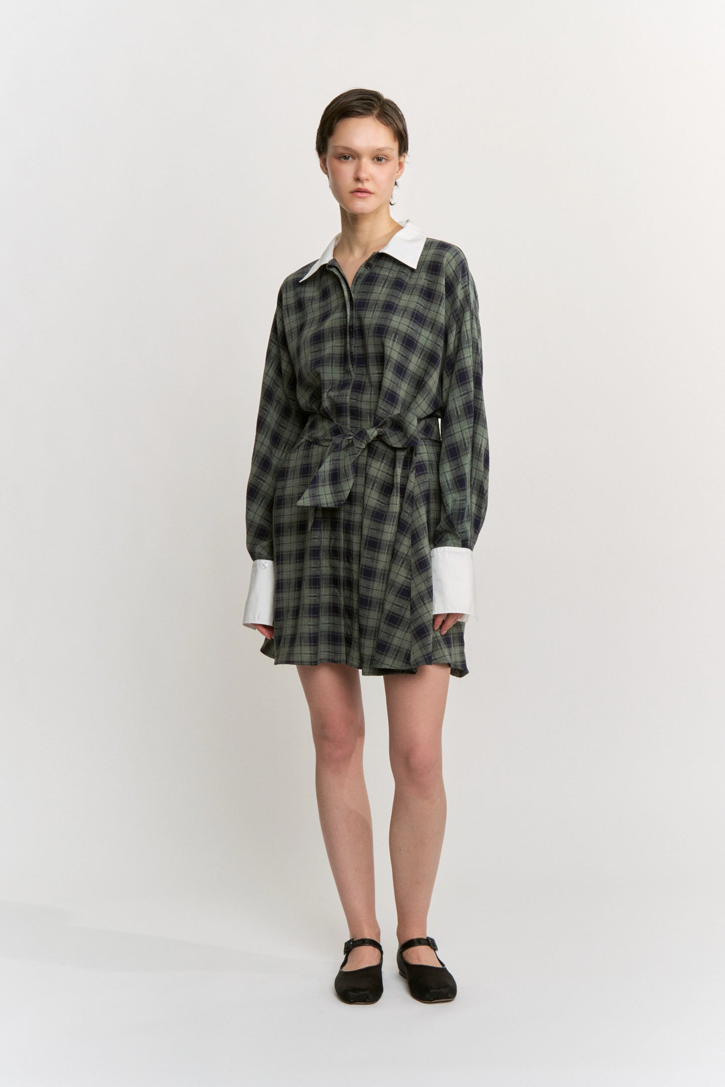 Larson Belted Mini Dress