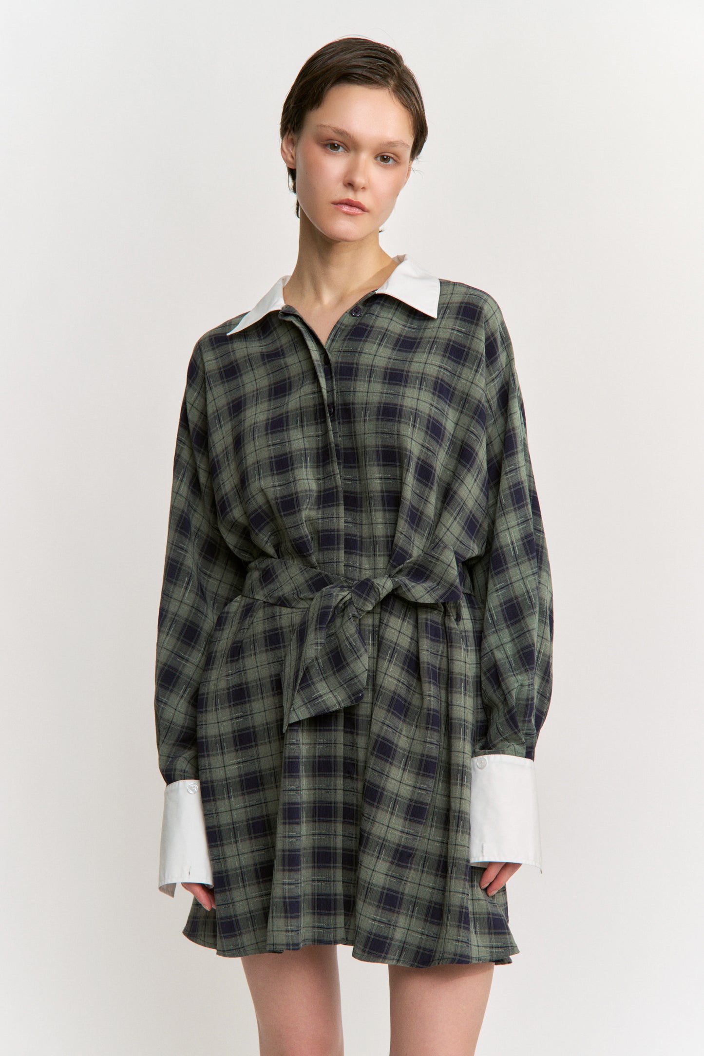 Larson Belted Mini Dress