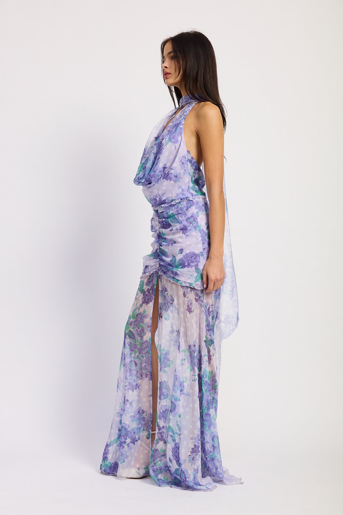 Brady Ruched Maxi Dress