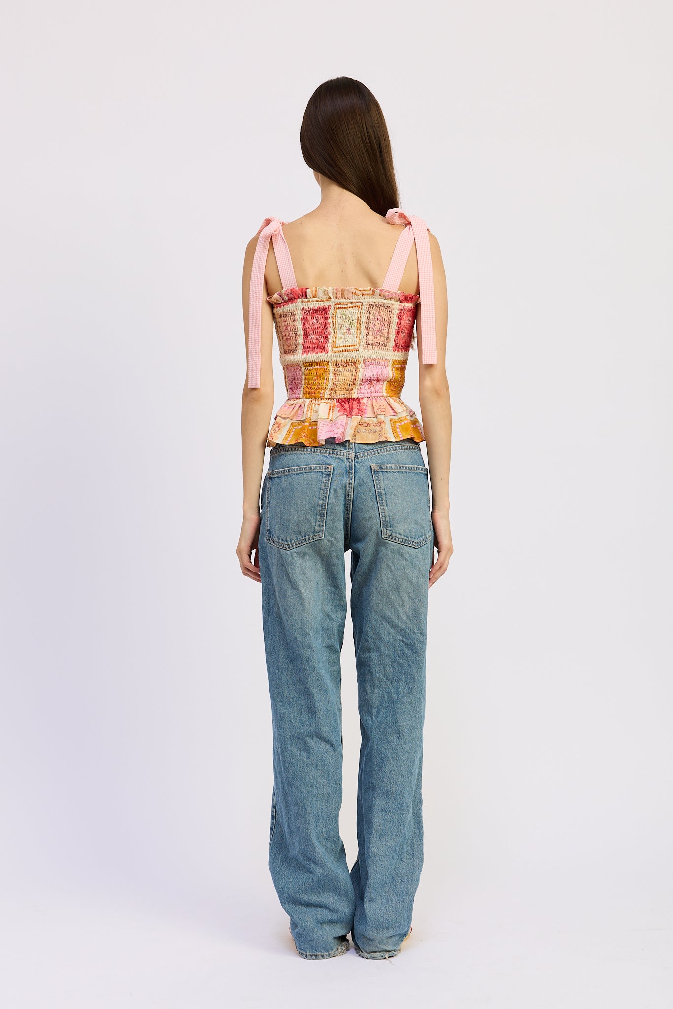 Esmeralda Peplum Top