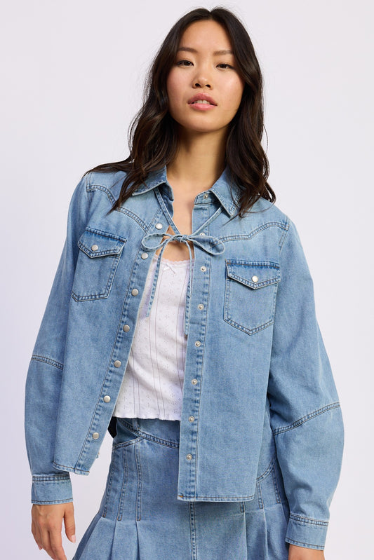 Milena Denim Shirt
