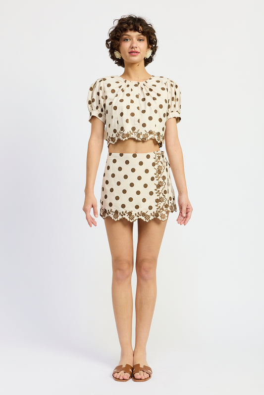 Dorothea Wrap Skort